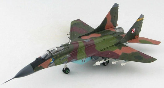 1/72 HOBBYMASTER (HA6512) MIKOYAN MIG-29A FULCRUM (77) - Low Vis Czech Camoflage Livery - 1st PLM - POLISH AIRFORCE 1996 (LIMITED EDITION)