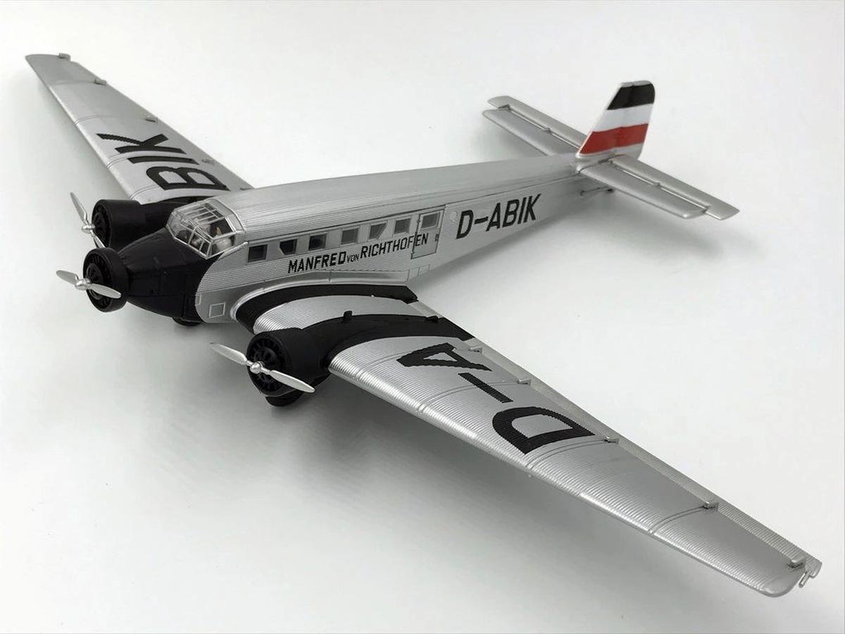 1/72 SCHUCO (403551800) JUNKERS JU52-3M (D-ABIK) * Manfred von RICHTHOFEN * LUFTHANSA (2nd-LIVERY THIRD-REICH) 1935-1936 (LIMITED EDITION)