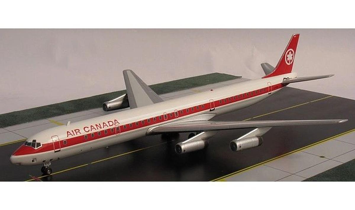 1/200 INFLIGHT200 (IF863061) DOUGLAS DC8-63 (CF-TIN) AIR CANADA 1968 (LIMITED EDITION of 120)