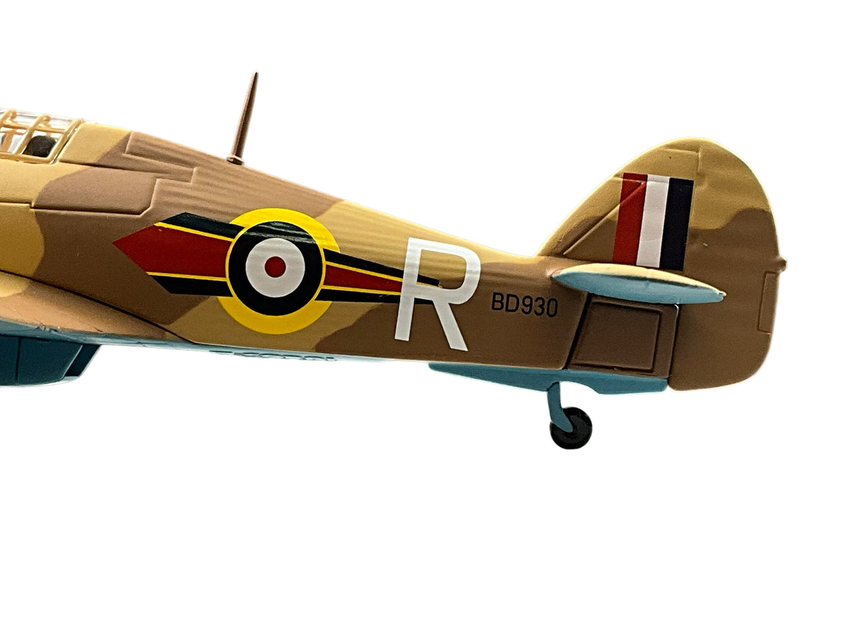 1/72 Corgi (AA30701) Hawker Hurricane IIB (BD930 / R) Western Desert 1942 No.73 Sqdn R.A.F. (Limited Edition) 2002 Release