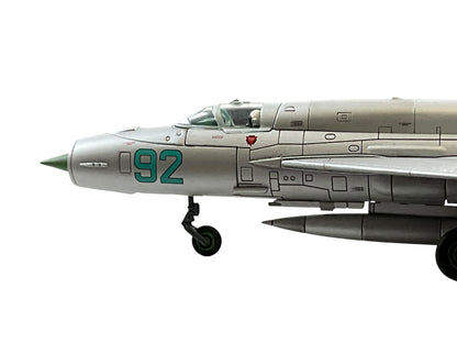 1/72 HobbyMaster (HA0125) Mikoyan MiG21SMT Fishbed (Blue 92) "Hump Back" Soviet Air Force (Limited Edition of Only 2000)