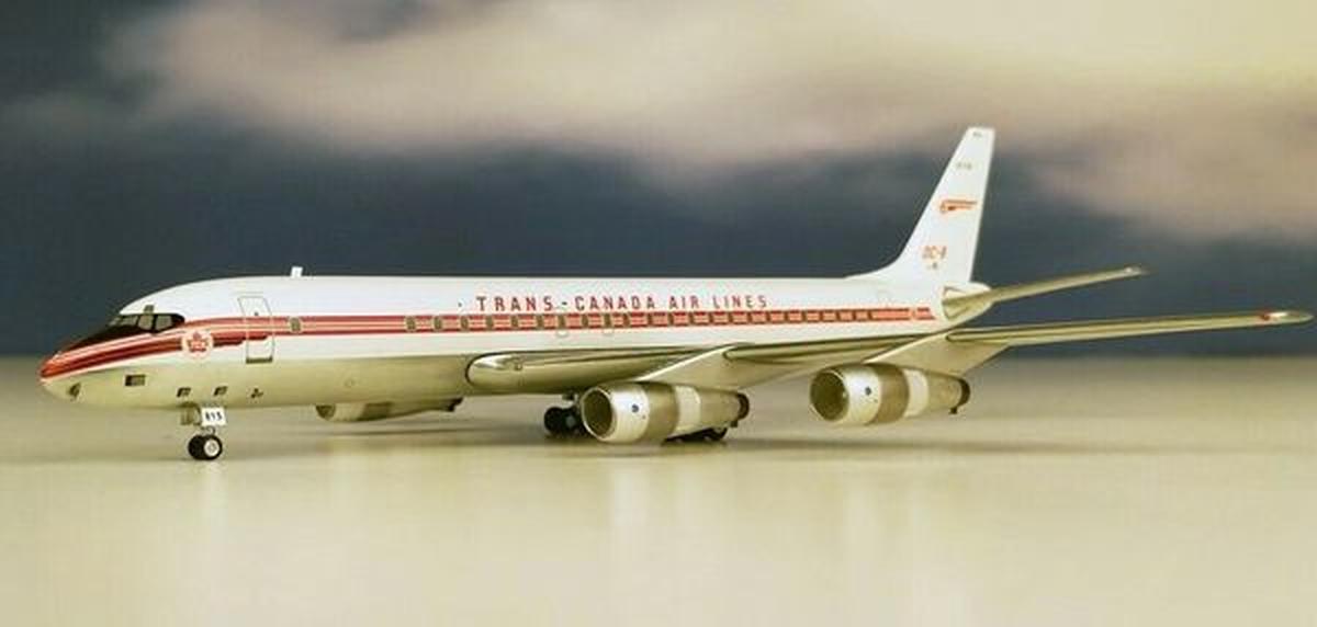 1/200 AEROCLASSICS200 DOUGLAS DC8-54 TRANS-CANADA AIRLINES (LIMITED EDITION of ONLY 90)