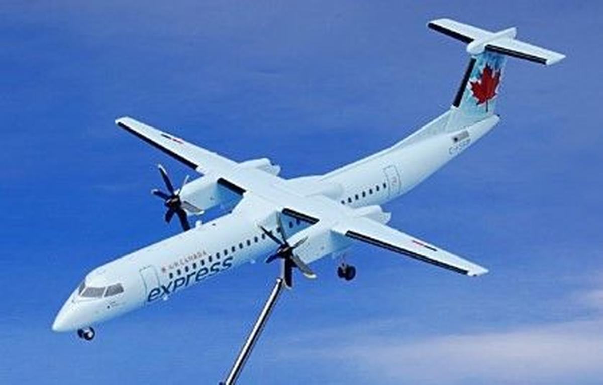 1/200 GEMINI200 BOMBARDIER DASH8-Q400 AIR CANADA EXPRESS JAZZ (LIMITED EDITION)