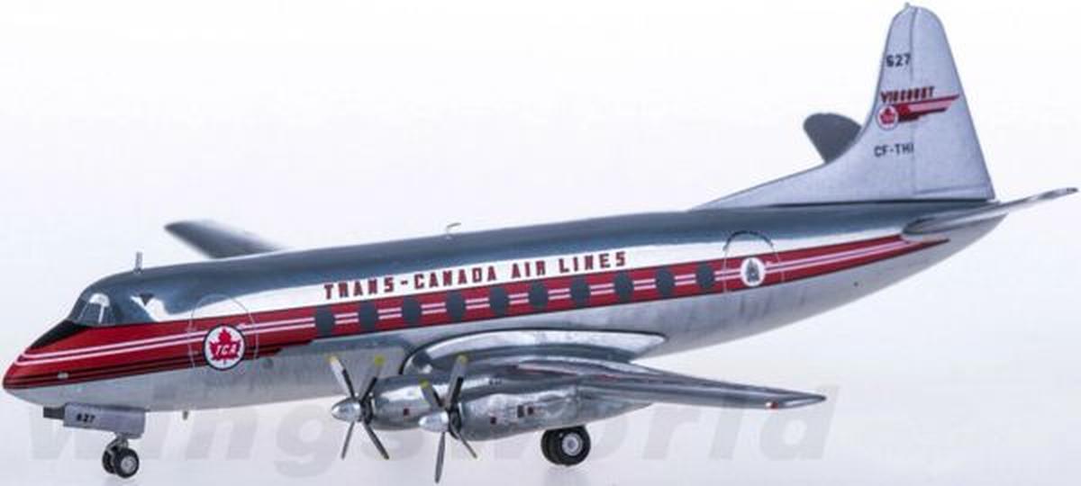 1/200 HERPA VIKERS-VISCOUNT-724D TRANS-CANADA AIRLINES (LIMITED EDITION)