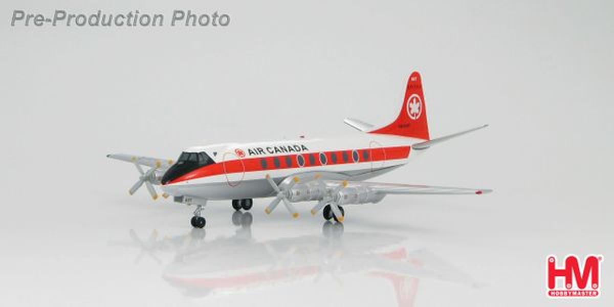 1/200 HOBBYMASTER VICKERS V757 VISCOUNT AIR CANADA 1965 (LIMITED EDITION)