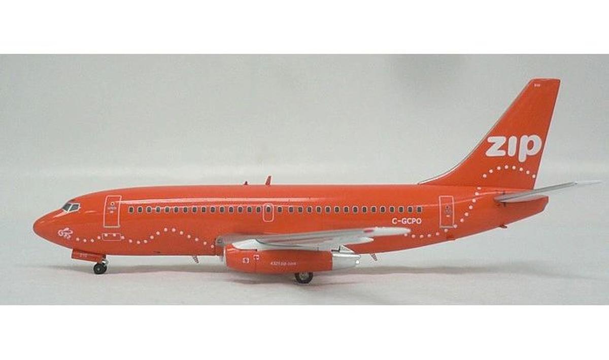 1/200 INFLIGHT200 BOEING B737-200 AIR CANADA ZIP ORANGE (LIMITED EDITION of ONLY 120)