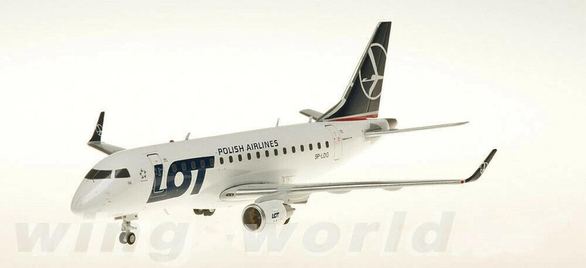 1/200 JC-WINGS EMBREAR ERJ170 LOT POLISH AIRLINES (LIMITED EDITION)