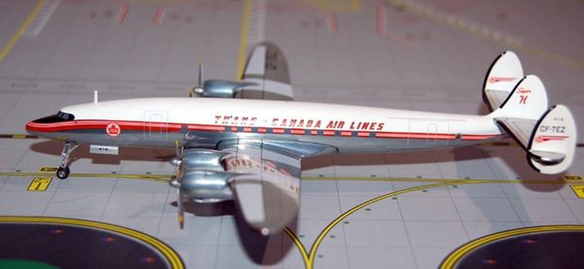 1/200 WESTERN-MODELS LOCKHEED L1049H SUPER CONSTELLATION TRANS-CANADA AIRLINES 1954 (LIMITED EDITION)