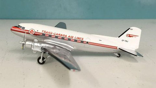 1/200 WESTERN-MODELS DOUGLAS DC3 TRANS-CANADA AIRLINES (LIMITED EDITION)