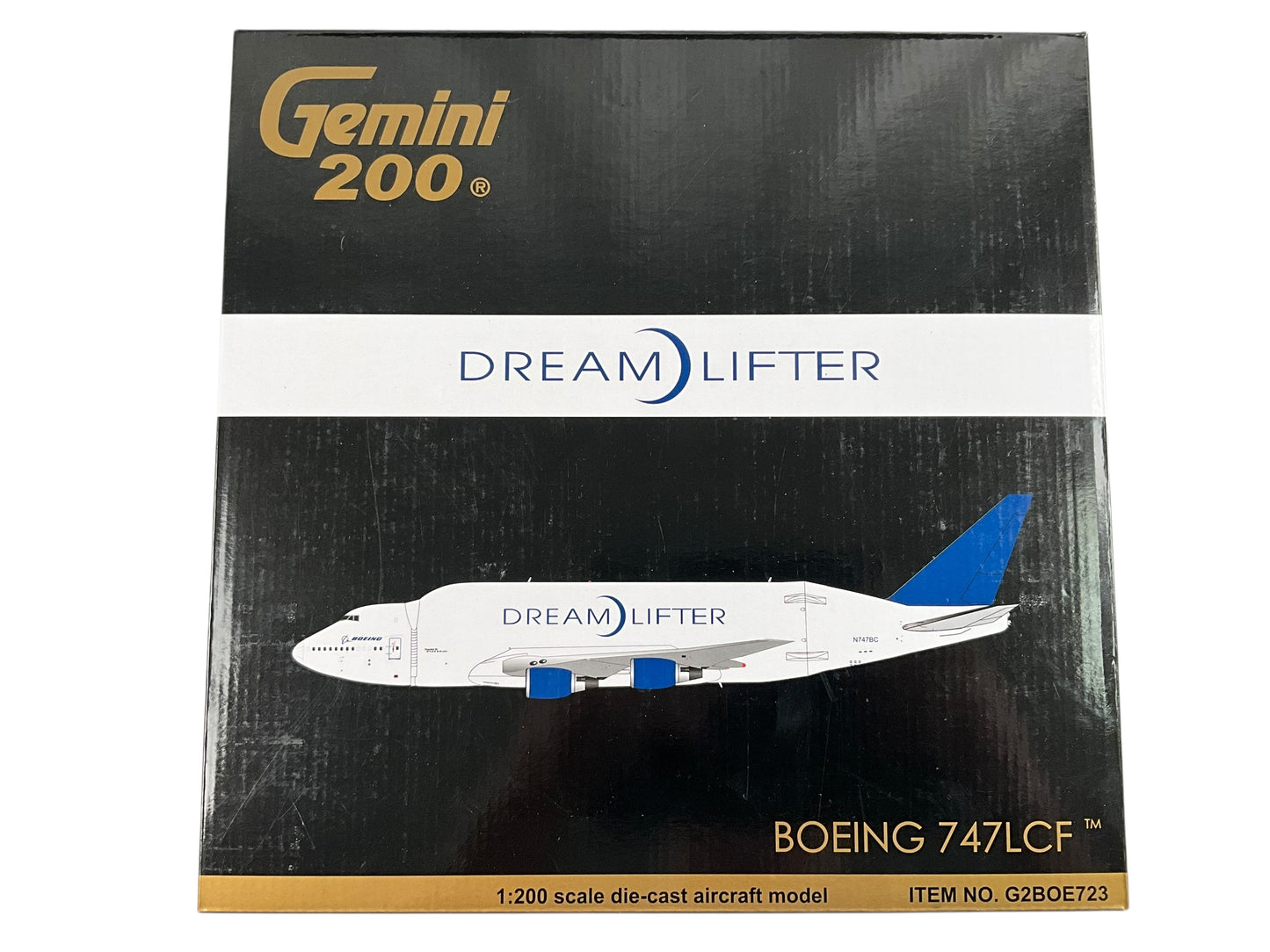 1/200 Gemini200 (G2BOE723) Boeing B747-400LCF Dreamlifter (N747BC) The Boeing Company (Limited Edition) 2018 Release