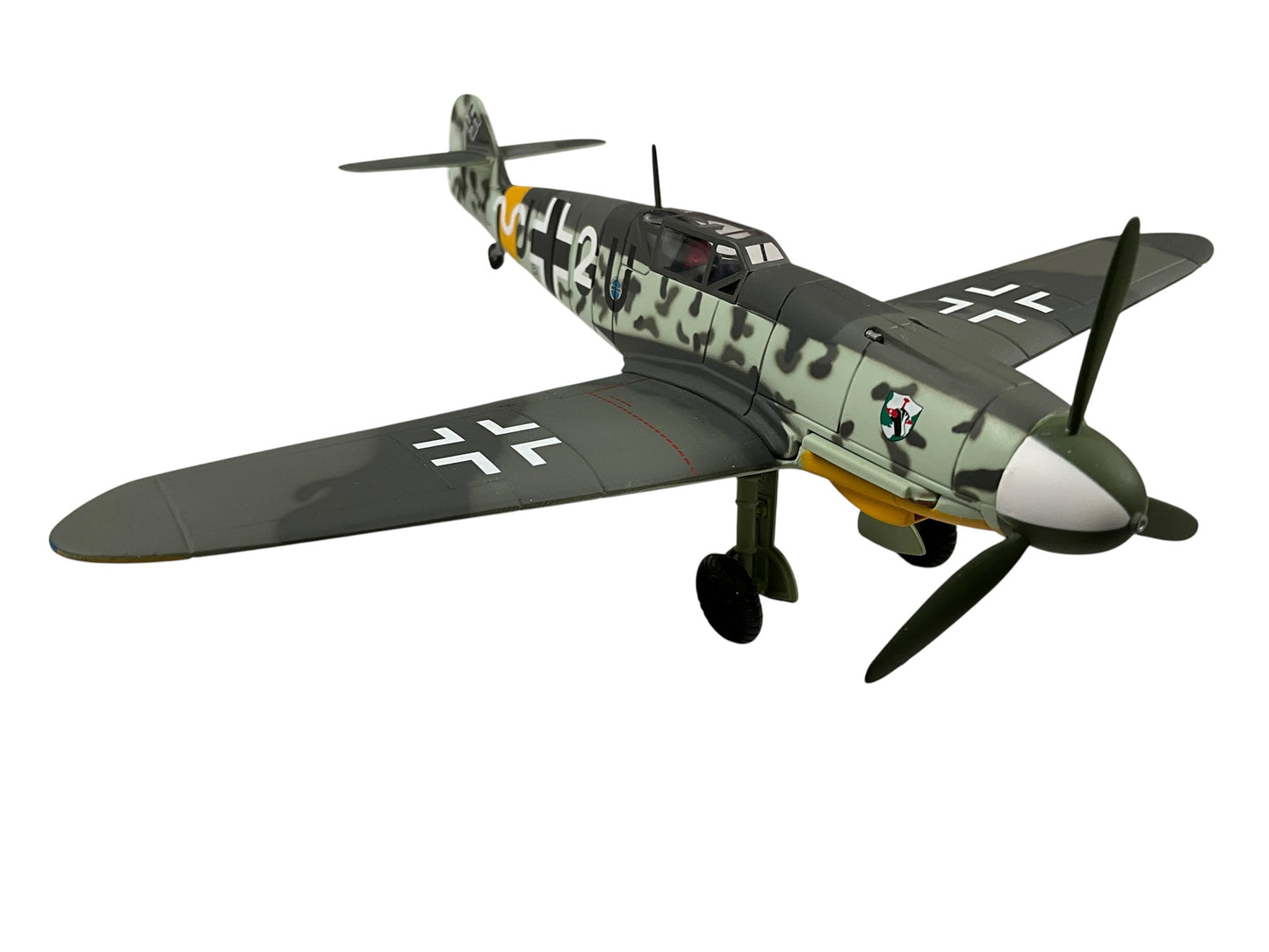 1/48 Armour/Franklin Mint (ART.98012) Meserschmitt Bf109G4 (K2+G) flown by "Ace of Aces" Eric Hartmann (352 Kills) Deutsch Reich Luftwaffe (Limited Edition)