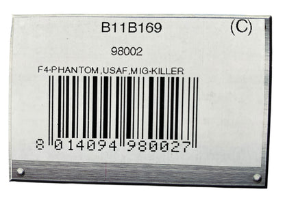 1/48 Franklin Mint/Armour (B11B169) McDonnell Douglas F4C Phantom II (64-0829) "SCAT-XXVII" flown by Col. Robin Olds (2 Kills) Vietnam War, 8th TFW, 433rd TFS, Ubon R.T.A.F.B. Thailand 1969, U.S.A.F. (Limited Edition)
