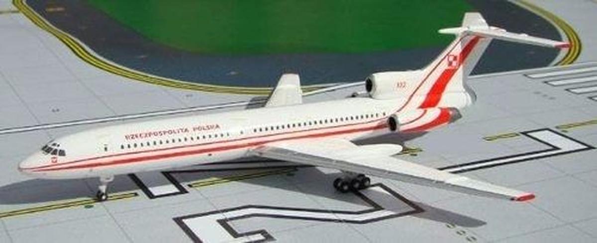 1/400 PHOENIX (PH4PAF535) TUPOLEV TU154M (102) POLISH AIR FORCE * RZECZPOSPOLITA-POLSKA * (LIMITED EDITION)