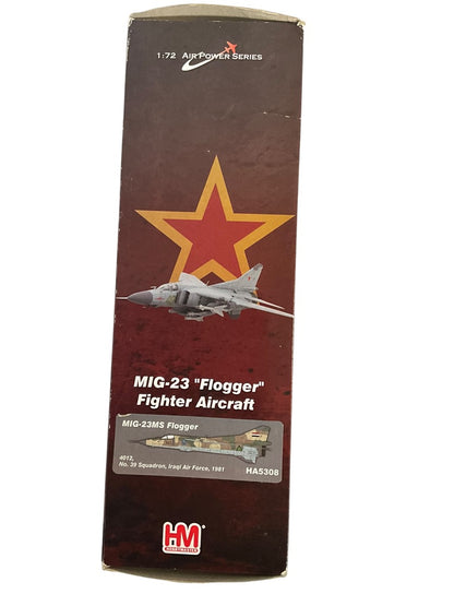 1/72 HobbyMaster (HA5308)  Mikoyan-Gurevich MiG23MS Flogger-E (4012) No.39 Sqdn, Iraqi Air Force 1981 (Limited Edition)