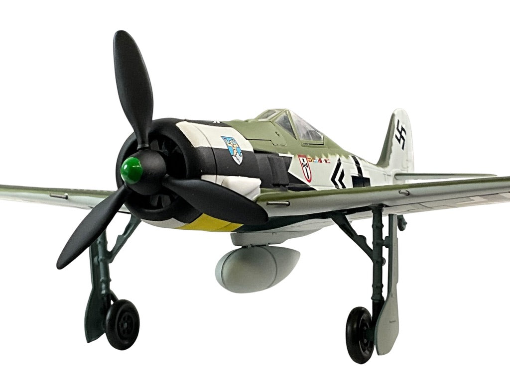 1/48 Franklin Mint/Armour (B11B586/98163) Focke-Wulf Fw190A flown by WWII Ace (68 Kills) Hptm. Fritz Losigkeit, Kdr. I/JG1 Deutsche Reich Luftwaffe (Limited Edition)