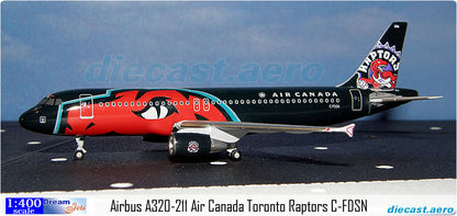 1/200 Phoenix (PH2ACA038) Air Canada Airbus A320-211 (C-FDSN) Raptors (Limited Edition)