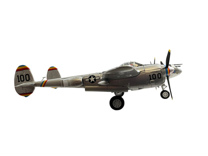 1/48 Armour/Franklin Mint (ART.98137/B11B283) Lockheed P38L-1 Lightning (44-24843 / 100) "Putt Putt Maru" Col. Charles McDonald (27 Kills) 475th F.G. 5th AF U.S.A.A.F. , Clark Field, Phillipines March 1945 WWII (Limited Edition)