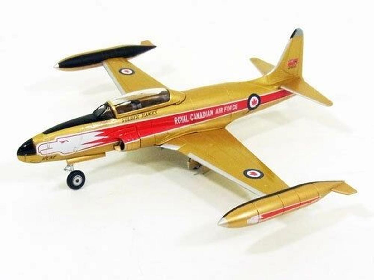 1/72 FALCON-MODELS (FA722021) CANADAIR CT-133 SILVER-STAR (21500) R.C.A.F. " GOLDEN-HAWKS " Jack ALLAN 1958-1966 (LIMITED EDITION)