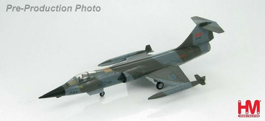 1/72 HOBBYMASTER (HA1016) CANADAIR CF104 STARFIGHTER (104783) C.A.F. 417-SQDN COLD LAKE, ALBERTA 1983 (LIMITED EDITION of ONLY 1200)