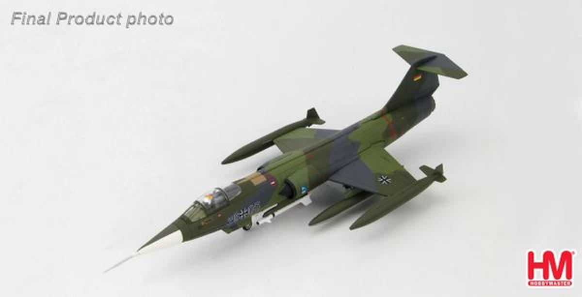 1/72 HOBBYMASTER (HA1031) LOCKHEED F104G STARFIGHTER (20-05) DEUTCHE BUNDES LUFTWAFFE JG34 DEUTCHLAND 1980's (LIMITED EDITION of ONLY 500)