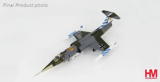 1/72 HOBBYMASTER (HA1035) LOCKHEED F104G STARFIGHTER (20-62) " BAVARIA "DEUTCHE BUNDES LUFTWAFFE JBG32 " 25th ANNIVERSARY " LECHFELD A.B., BAYERN, DEUTCHLAND July-26, 1983 (LIMITED EDITION OF ???)