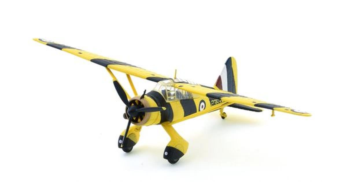 1/72 OXFORD (AC050) C.W.H.M. WESTLAND LYSANDER MK-IIIA (2363) R.C.A.F. (B.C.A.T.P.) TARGET TUG No-8 BOMBING & GUNNERY SCHOOL of the CANADIAN WARPLANE HERITAGE MUSEUM (LIMITED EDITION)