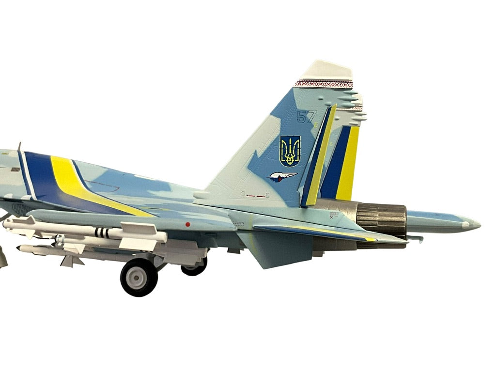 1/72 (Witty Wings) Sky Guardians (WTW-72-014-003) Sukhoi SU27 Flanker-B (N0. 57) 831st IAP, Ukraine Air Force (Limited Edition) 2008 Release