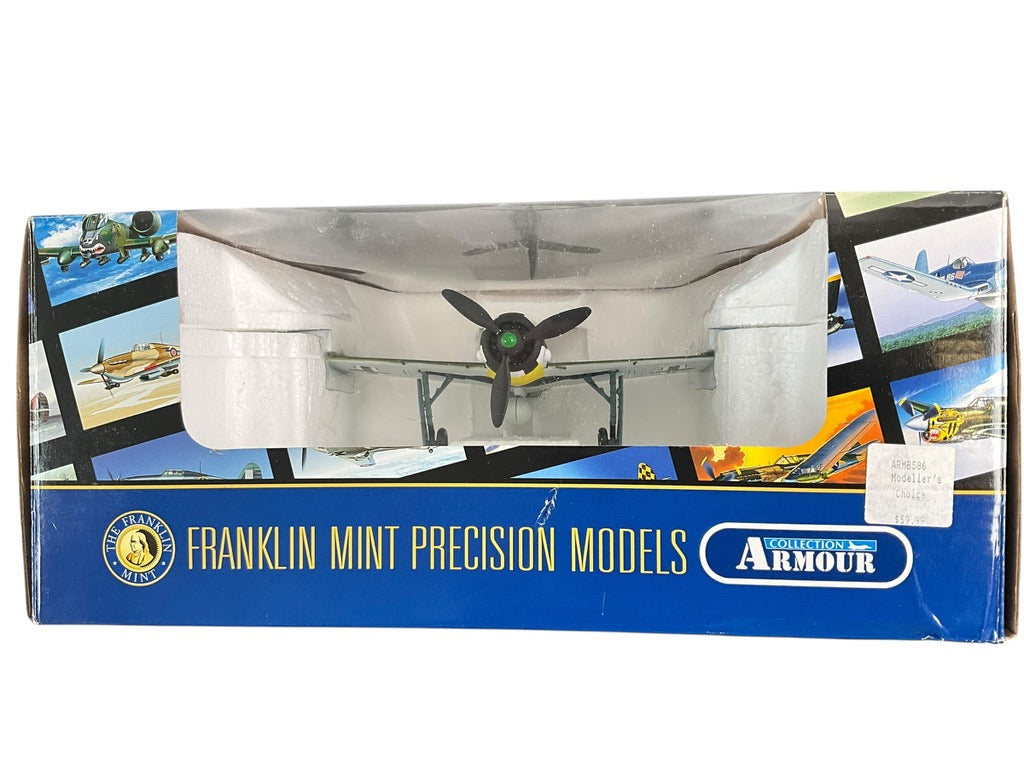 1/48 Franklin Mint/Armour (B11B586/98163) Focke-Wulf Fw190A flown by WWII Ace (68 Kills) Hptm. Fritz Losigkeit, Kdr. I/JG1 Deutsche Reich Luftwaffe (Limited Edition)
