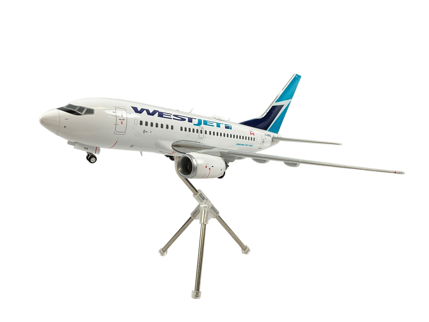 1/200 Gemini200 (G2WJA1295) Boeing B737-600 (C-GWSL) 1st WJA Livery WestJet Airlines (Limited Edition) 2024 Release