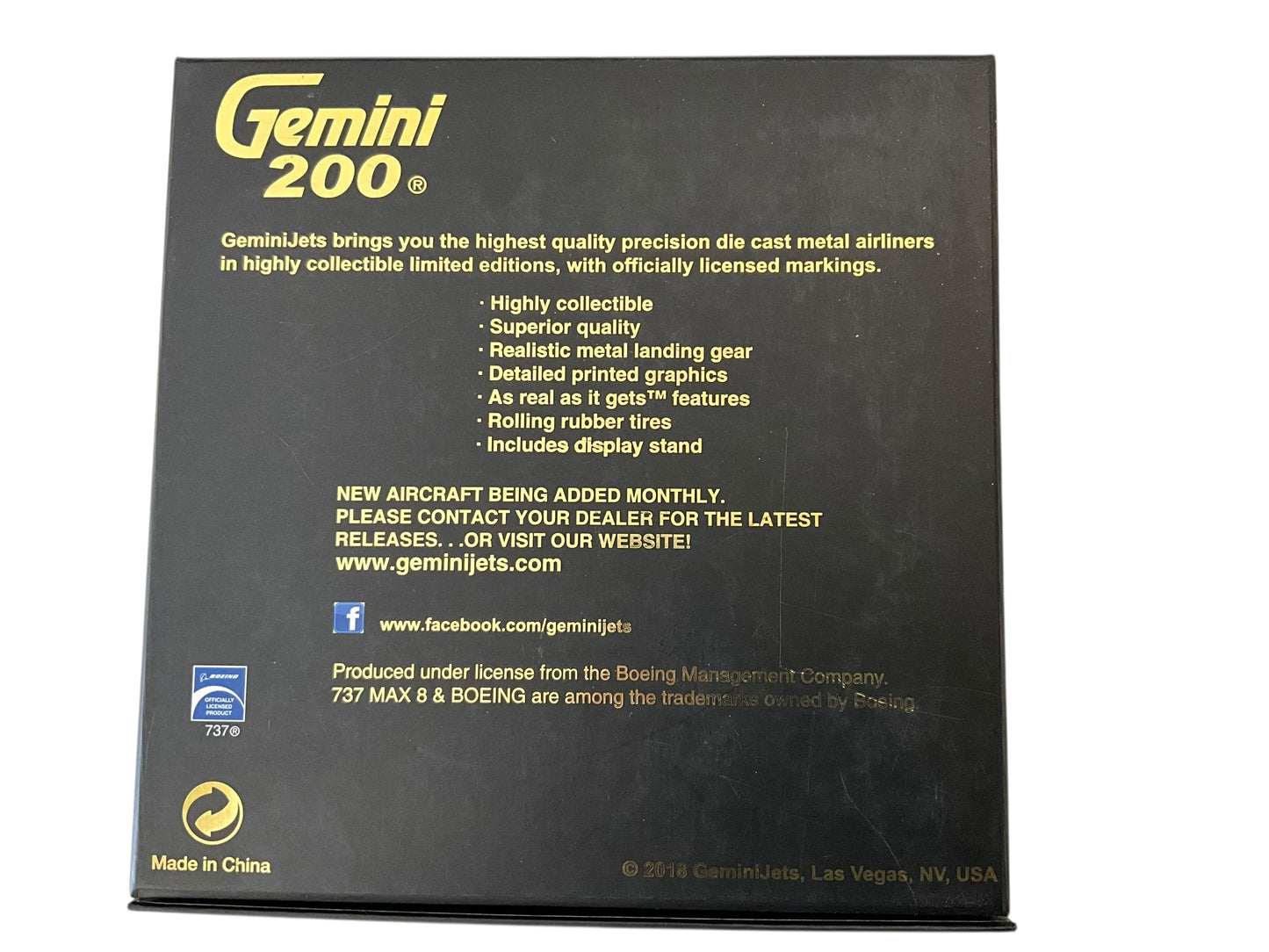 1/200 Gemini200 (G2LOT707) Boeing B737-MAX8 (SP-LVA) LOT Polish Airlines (Limited Edition) 2018 Release )