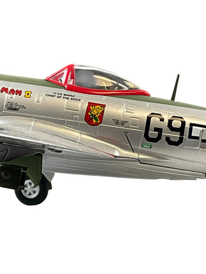 1/48 Armour/Franklin Mint (98144) Republic P47D Thunderbolt (227316) "CHIEF-SKI-U-MAH II" flown by Lt. D.E. Buholz "Chief of the Sioux" 509FS 405FG U.S.A.A.F. (Limited Edition)