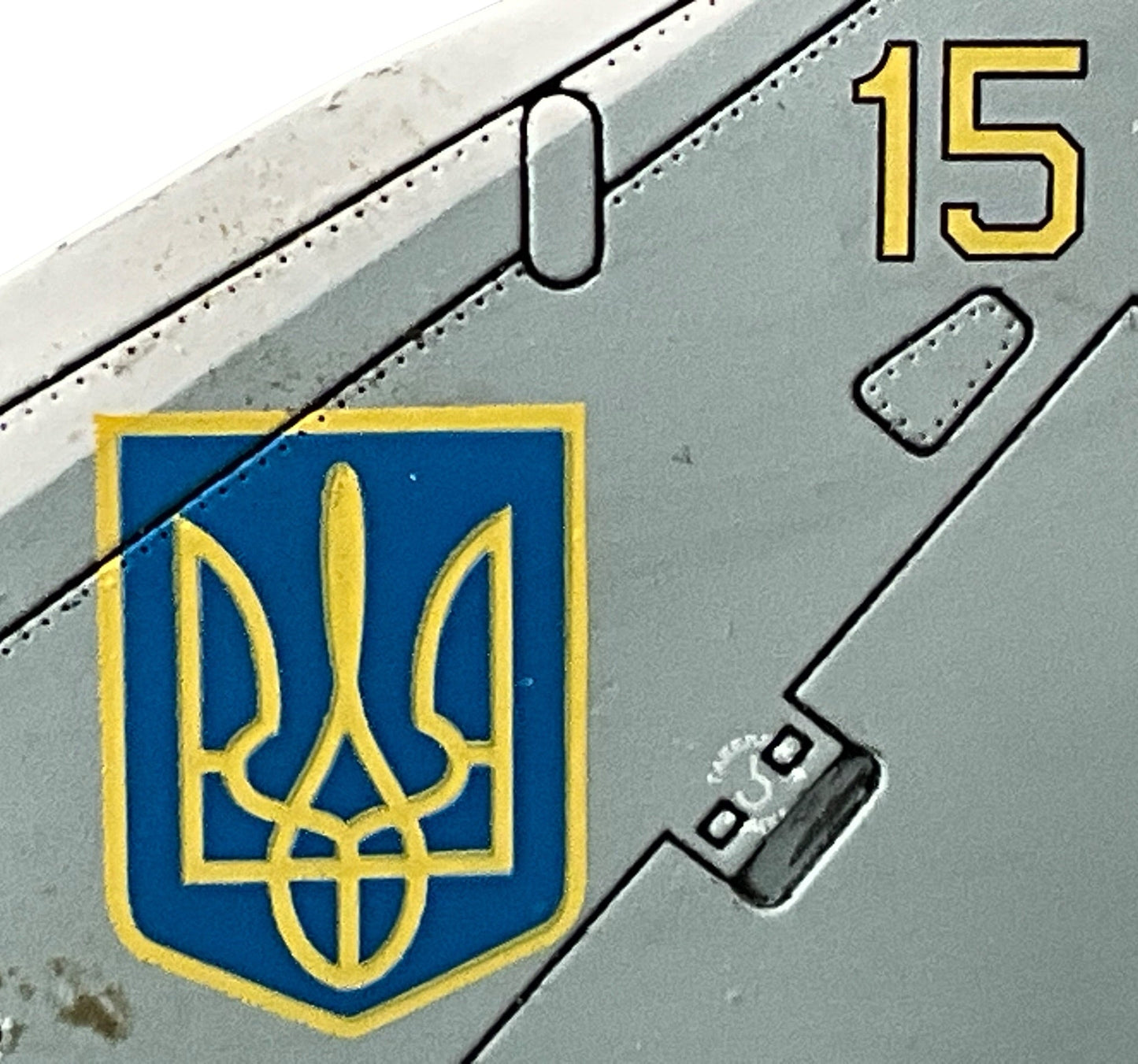 1/72 Calibre Wings (CA722402) Sukhoi Su24MR Fencer-E (Yellow 15) Starokostiantyniv AB, 7 BrTA, Ukraine Air Force (Limited Edition #018 of Only 800)