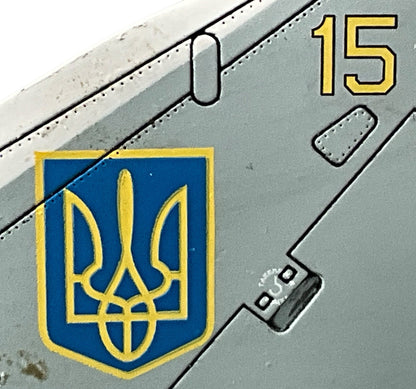 1/72 Calibre Wings (CA722402) Sukhoi Su24MR Fencer-E (Yellow 15) Starokostiantyniv AB, 7 BrTA, Ukraine Air Force (Limited Edition #018 of Only 800)