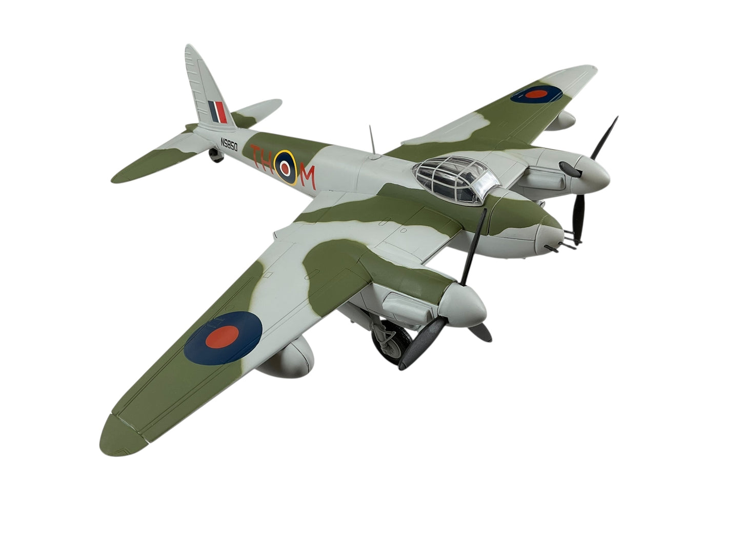 1/48 Franklin Mint/Armour (G11B641) De Haviland DH98 Mosquito Mk VI  (TH-M + NS850) "Black Rufe" as flown by Squadron Leader Robert Kipp, 418 Sqn "City of Edmonton" R.C.A.F. (Limited Edition)