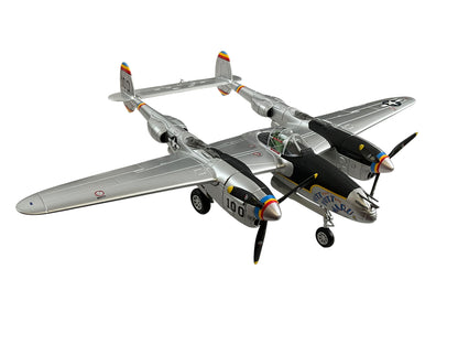 1/48 Armour/Franklin Mint (ART.98137/B11B283) Lockheed P38L-1 Lightning (44-24843 / 100) "Putt Putt Maru" Col. Charles McDonald (27 Kills) 475th F.G. 5th AF U.S.A.A.F. , Clark Field, Phillipines March 1945 WWII (Limited Edition)