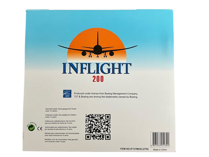 1/200 INFLIGHT200 (IF737MAXLOT02) BOEING B737MAX8 (SP-LVD) LOT POLISH AIRLINES "PROUD of POLAND'S INDEPENDENCE" Livery 2018 (LIMITED EDITION) 2024 Release