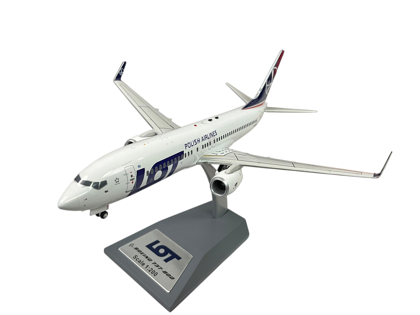 1/200 (Inflight200) J-Fox (JF-737-8-031) Boeing B737-800 (SP-LWA) LOT Polish Airlines (Limited Edition) 2021 Release