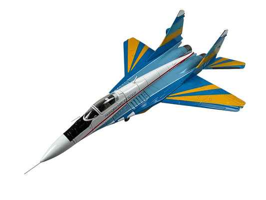 1/72 Corgi (US37505) MiG29A Fulcrum-C (White 102) "Ukrainian Falcons Display Team" Intl Air Tattoo, RAF Fairford 1997, Ukraine Air Force (Limited Edition #0562 of Only 1000)