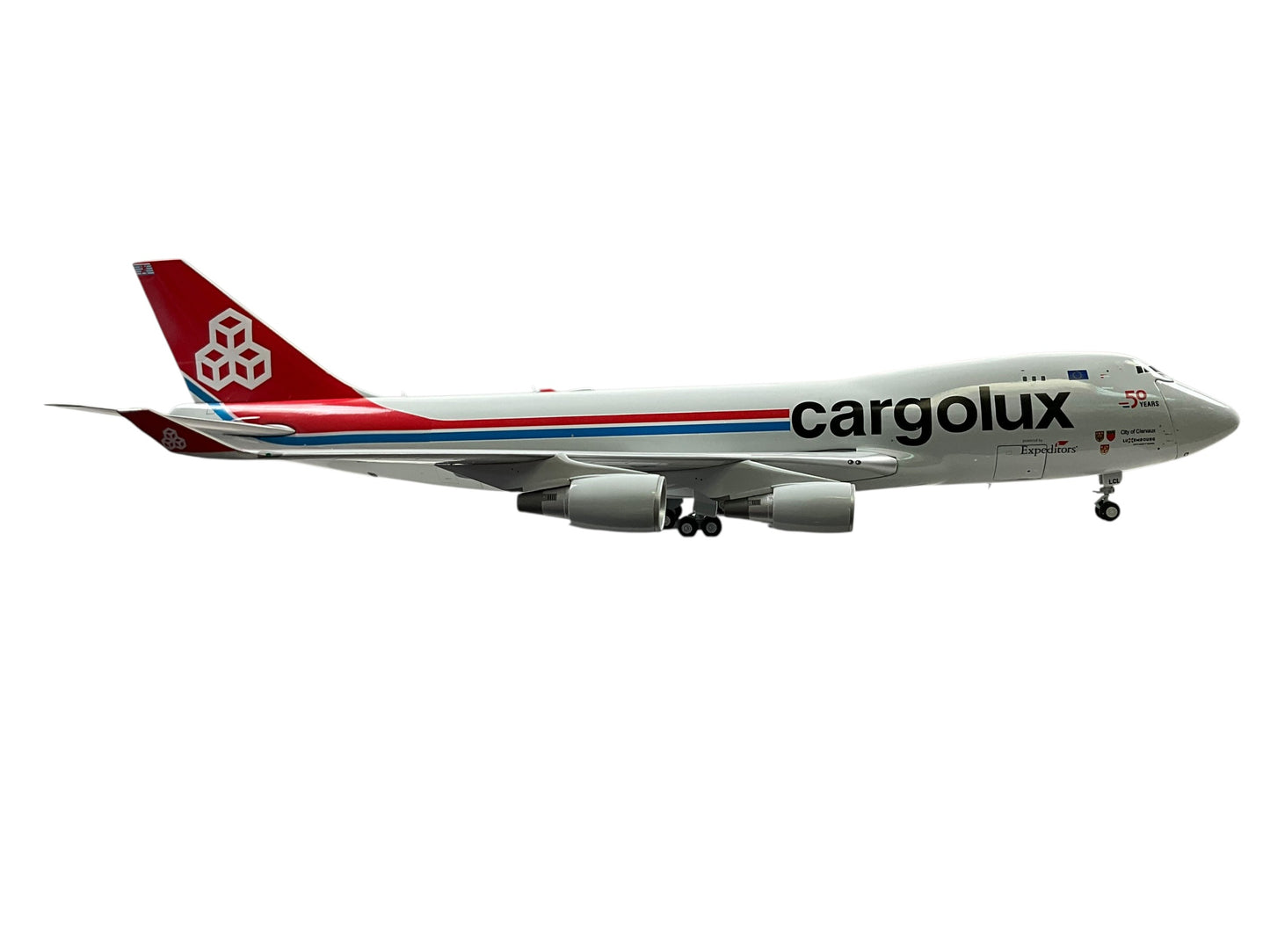 1/200 Gemini200 (G2CLX933) Boeing B747-400ERF (LX-LCL) "Interactive Series" Cargolux (Limited Edition) 2021 Release