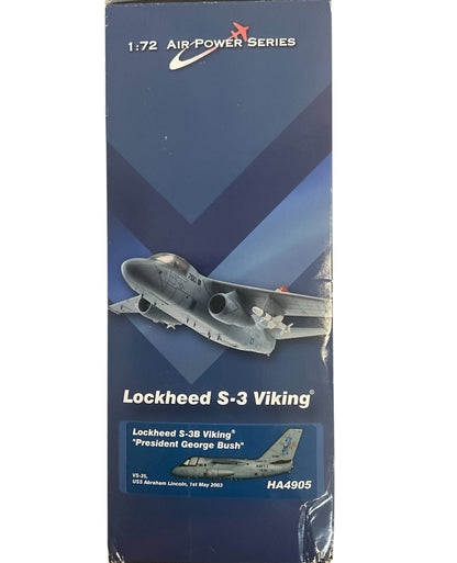1/72 HobbyMaster (HA4905) Lockheed S3B Viking (NK700) NAVY-1 "George BUSH Victory over Iraq Speech" aboard U.S.S. Abraham Lincoln, May-01 2003, VS35 U.S. Navy (Limited Edition) 2016 Release