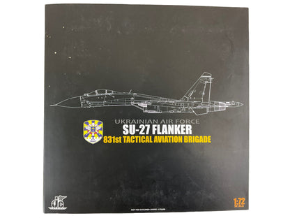 Ukrainian Air Force Sukhoi Su-27 Flanker JC Wings 1:72 Scale Die Cast Model NIB