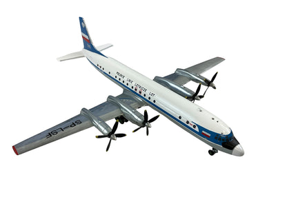 1/200 Herpa (HE572446) Iliuszyn IL18 (SP-LSF) !sr Communist Livery LOT Polish Airlines (Limited Edition)