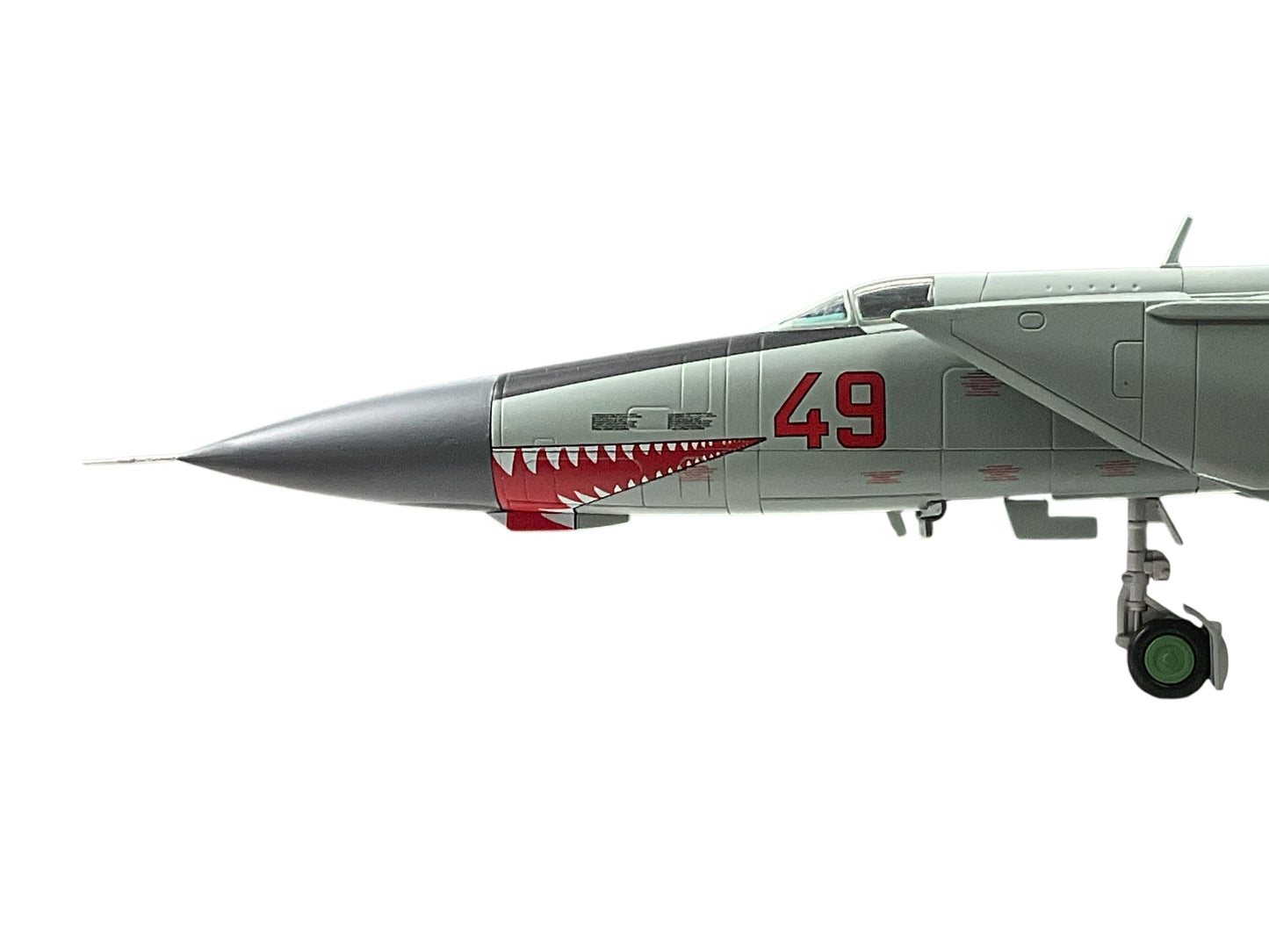 1/72 Hobbymaster (HA5606) Mikoyan MiG25PD Foxbat (Red 49) Vaislkov 1995, 146th Fighter Regiment, Ukraine Air Force (Limited Edition)