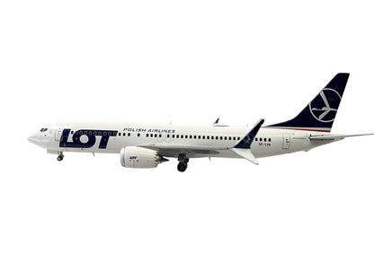 1/200 Gemini200 (G2LOT707) Boeing B737-MAX8 (SP-LVA) LOT Polish Airlines (Limited Edition) 2018 Release )