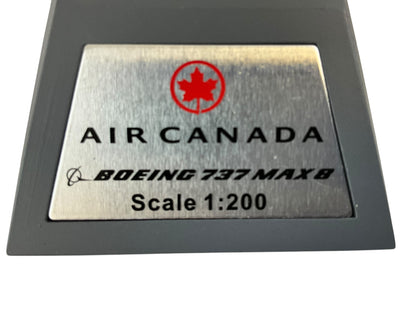 1/200 Inflight200 (AC737MAX)  Boeing B737-MAX8 (C-FSCY} Air Canada 2017 (Limited Edition)