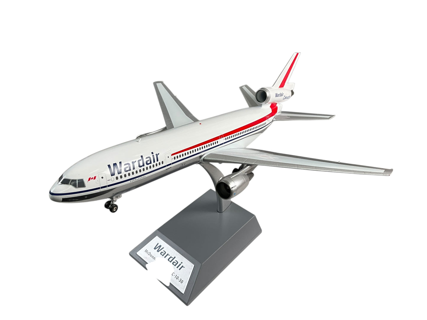 1/200 Inflight200 (IF103WD825P) McDonnell Douglas DC10-30 (C-GXRB) "C.K.'Punch' Dickens" Wardair Canada (Limited Edition of ONLY 144) 2025 Release