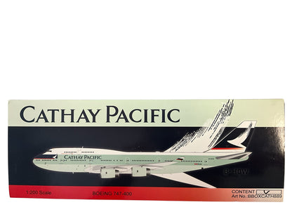 1/200 Blue Box (BBOX-CX-01 / BBOX-CATH-889) Boeing B747-400 (B-HOW)  "Asia's World City - Hong Kong" Cathay Pacific (Limited Edition 200 to 250 units) 2013 Release