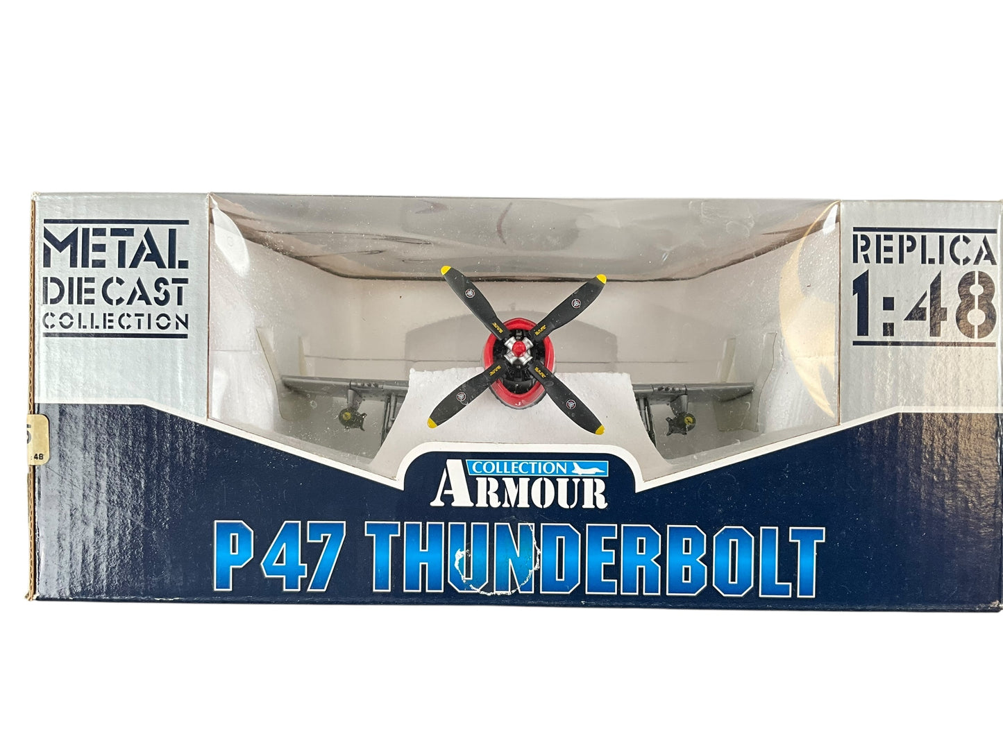 1/48 Armour/Franklin Mint (98144) Republic P47D Thunderbolt (227316) "CHIEF-SKI-U-MAH II" flown by Lt. D.E. Buholz "Chief of the Sioux" 509FS 405FG U.S.A.A.F. (Limited Edition)