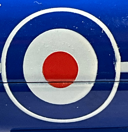 1/72 Corgi (AA32701) Hawker Hunter F Mk.6 flown by S/L Brian Mercer of the "Blue Diamonds" at  Leconfield, Lincolnshire 1961-62, 92 Sqdn R.A.F. (Limited Edition #2081 of Only 4000)