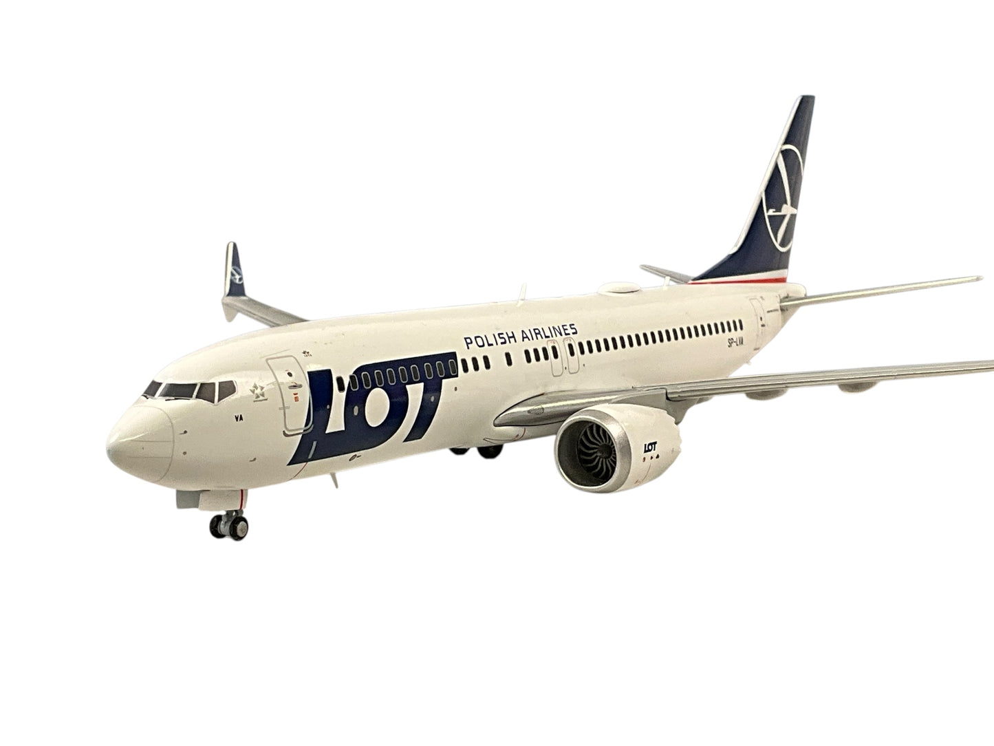 1/200 Gemini200 (G2LOT707) Boeing B737-MAX8 (SP-LVA) LOT Polish Airlines (Limited Edition) 2018 Release )